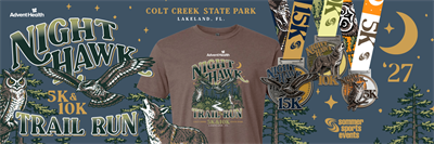 Night Owl 5K - Coyote 10K - Nighthawk 15K Challenge