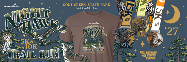Night Owl 5K - Coyote 10K - Nighthawk 15K Challenge