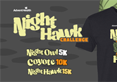 Night Owl 5K - Coyote 10K - Nighthawk 15K Challenge