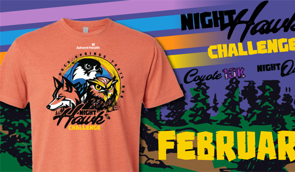 Night Owl 5K - Coyote 10K - Nighthawk 15K Challenge