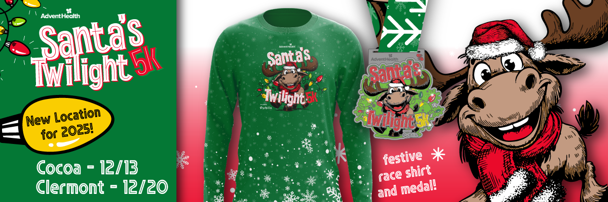 AdventHealth Santa's Twilight 5K - Cocoa