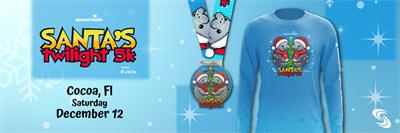 AdventHealth Santa's Twilight 5K - Cocoa