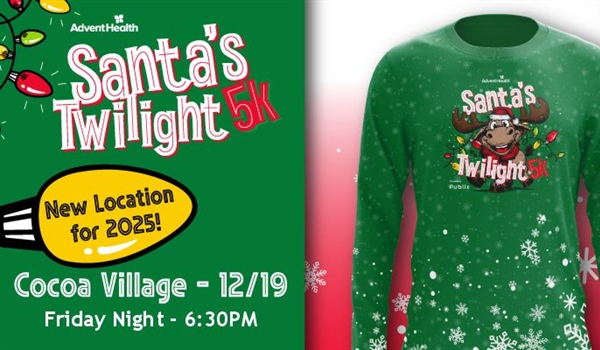 AdventHealth Santa's Twilight 5K - Cocoa Village