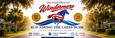 Town of Windermere Run Among the Lakes 5K/10K