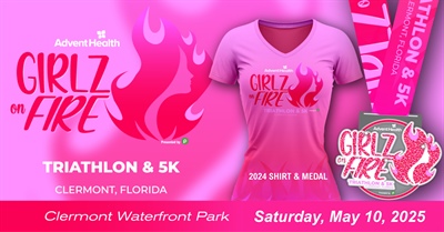 AdventHealth Girlz on Fire Sprint Triathlon & 5K