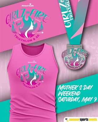 AdventHealth Girlz on Fire Sprint Triathlon & 5K