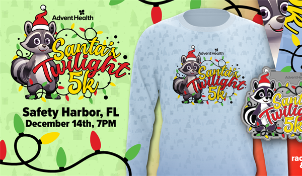 AdventHealth Santa's Twilight 5K - Safety Harbor