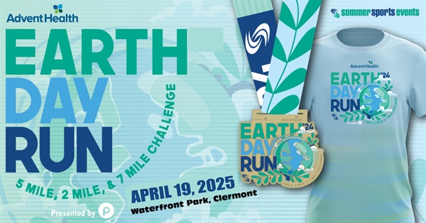 AdventHealth Earth Day 5 Miler, 2 Miler, & 7 Miler