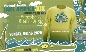 AdventHealth Lake Apopka Scenic Trail 30K Run, Pumphouse 8 Miler & 5K