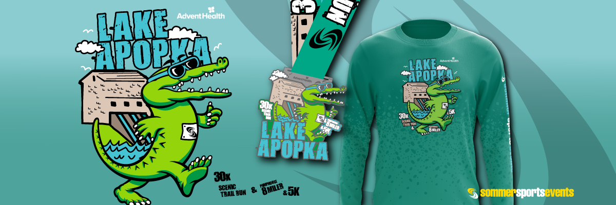 AdventHealth Lake Apopka Scenic Trail 30K Run, Pumphouse 8 Miler & 5K